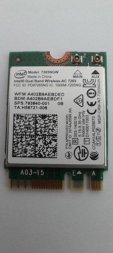 Scheda wifi card originale - scheda,