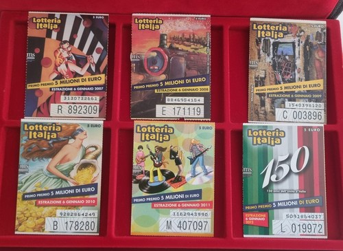Lotto biglietti lotteria - biglietti,