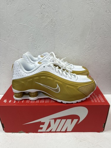 Nike shox oro metallizzato - r4,