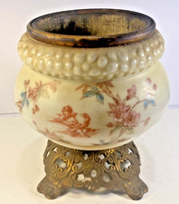 Antica base lampada cherubino