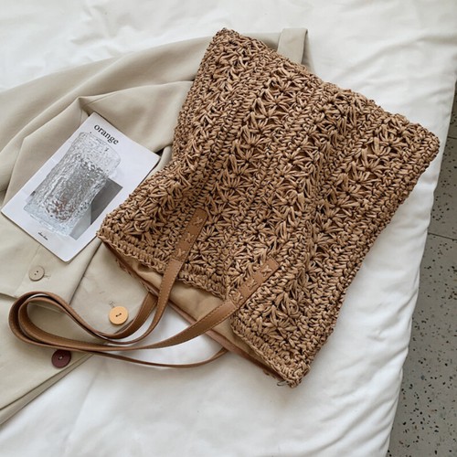 Borsa mano donna paglia - borsa,