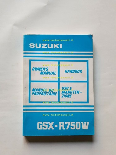 Suzuki gsx 750 1991 92 - gsx-r, 1991-92