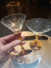(2) Liquor / Cocktail Glasses