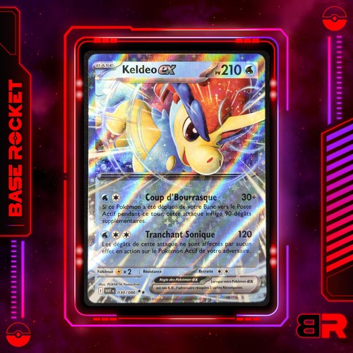 ꓭr carte pokémon keldeo - carte,