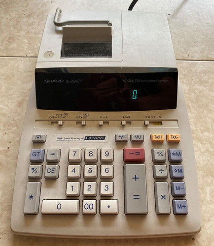 Sharp 2630p calcolatrice di - calcolatrice,