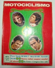 MOTOCICLISMO OTTOBRE 1975 HONDA CB500T BETA GS 125