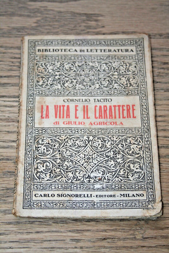 Cornelio tacito vita il - tacito, la