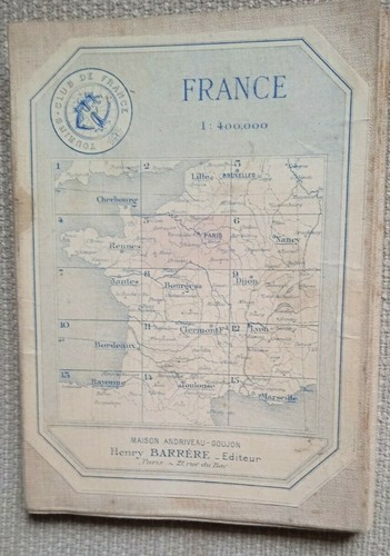 Carte géographique touring - géographique,