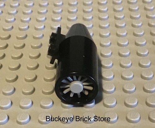 Lego one black jet engine - one,