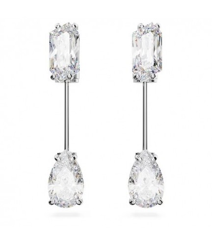Orecchini buco swarovski - orecchini,