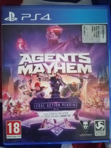 Agents mayhem ps4 - ps4,