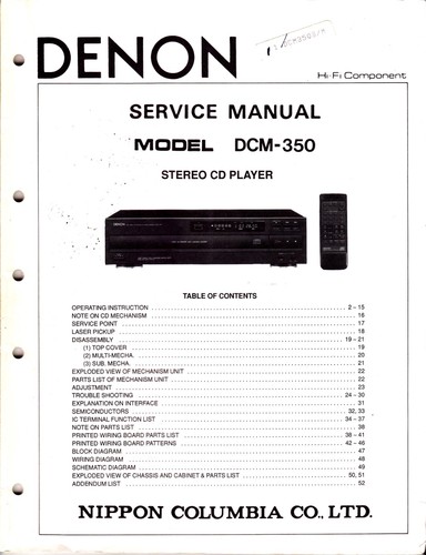 Manuale servizio originale - di,