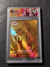 SS GOGETA - SS VEGITO - DRAGON BALL SUPER - GOLD CARD - GP-016 - GRADED CARD 10