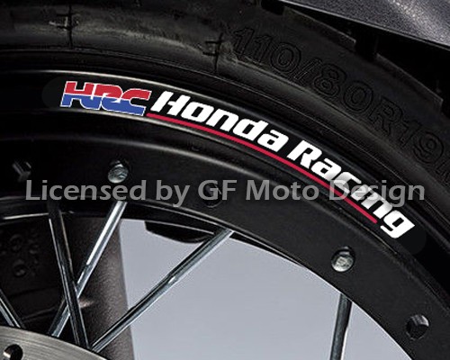 Hrc racing adesivi ruote - hrc,