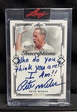 Pete Weber Auto 2023 Foglia