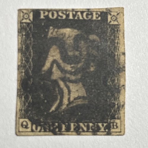 Sg2 1840 penny black - sg2,
