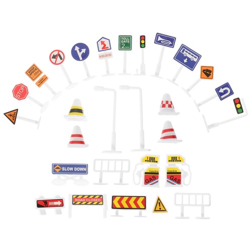 Pcs traffic sign toys - traffic,