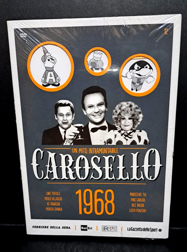 Dvd carosello anno - anno, 1968