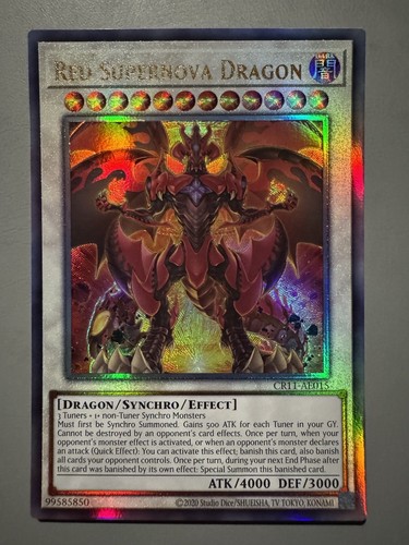 Yugioh drago supernova rosso - drago,