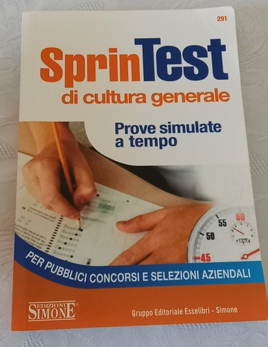 Sprin test cultura - test, di