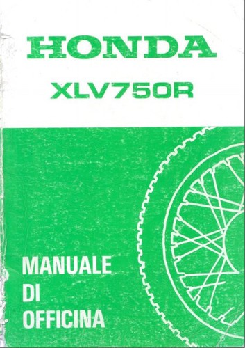 Manuale officina honda xlv - honda,