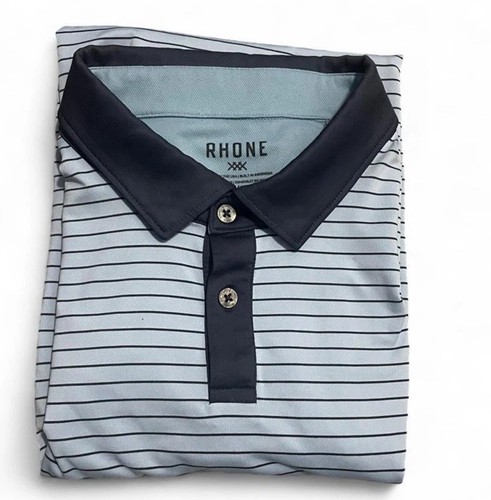 Camicia uomo righe rhone - righe, blu
