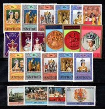 Regina Elisabetta II 1978 nuovo di zecca 100% Antigua, Bermuda, Sierra Leone, Anguilla