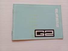 Benelli G2 50 1980 manuale uso