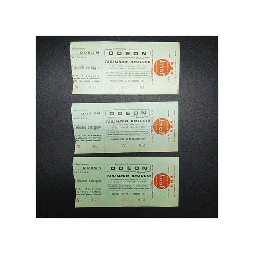 Lotto biglietti omaggio - 3,