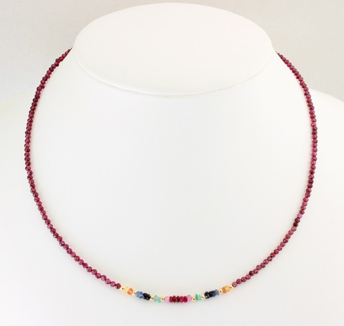Rodolite granato collana con - collana,