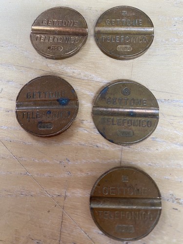 Lotto gettoni telefonici - gettoni,