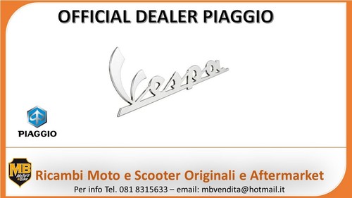 Targhetta vespa laterale - vespa,