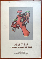Sebastian Matta.  Locandina