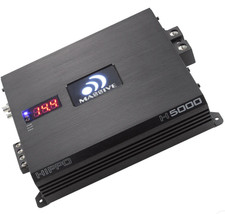 MASSIVE AUDIO H5000 HIPPO CLASS-D AMPLIFICATORE SUBWOOFER MONOBLOCCO 5000W RMS @ 1Ω