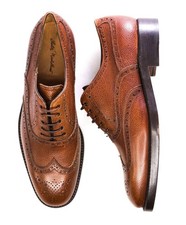 Scarpe Oxford in pelle marrone