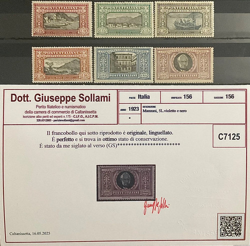 Regno 1923 alessandro - 1923, manzoni