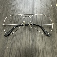 Occhiali da sole Ray-Ban solo montatura RB3025 aviatore grandi metallo canna di fucile Italia 55 14