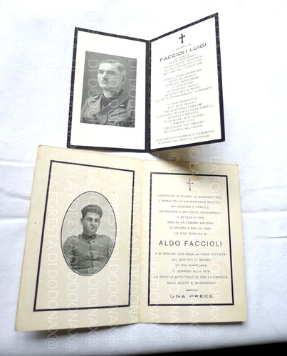 Vecchio luttino militare morte - vecchio,