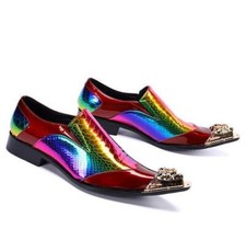 Scarpe sposa uomo metallo - da,