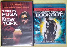 1997 FUGA DA NEW YORK (1981) + LOCKOUT (2012) - DVD + BLU-RAY ITALIA NoEdicola