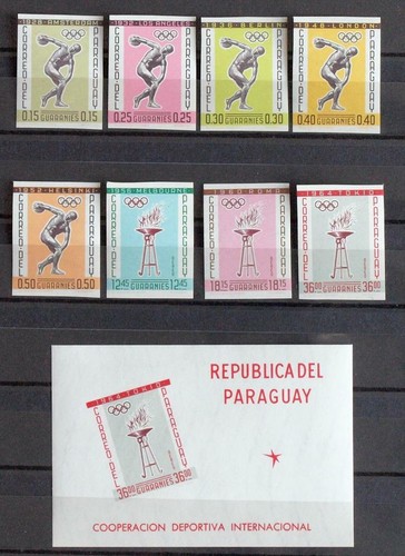 Olimpiadi paraguay 1962 - paraguay, 1962,