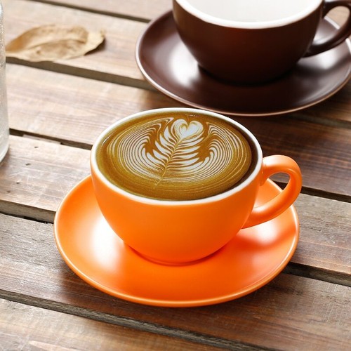 Piattino tazza caffè ceramica