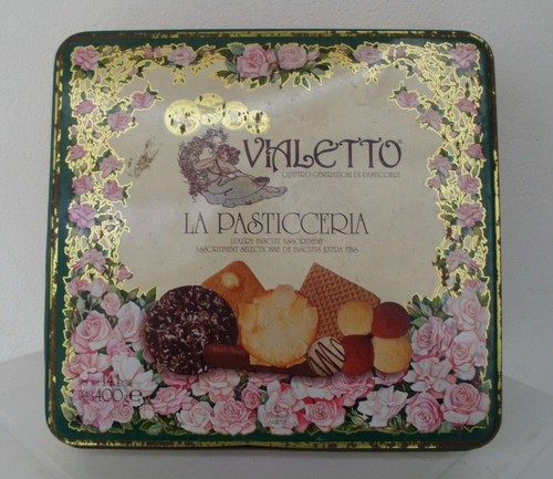 Scatola latta biscotti - scatola,