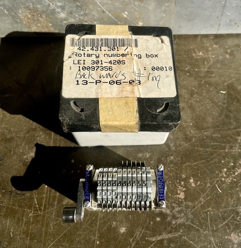 Leibinger macchina numeratrice