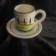 Tazza e piattino in miniatura