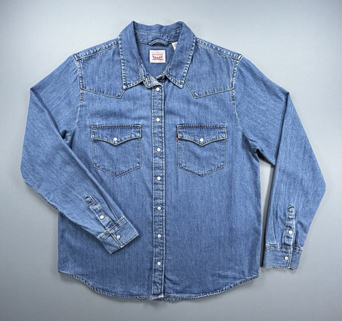 Levi denim western camicia - denim,
