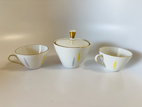 Set zucchero tazze vintage - zucchero,
