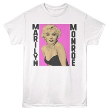 Marilyn Monroe - American Classici - Bianco Adulto Manica Corta T