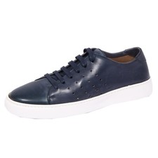 0951J sneaker uomo blue CARACCIOLO 1971 forata perforated vintage shoe man