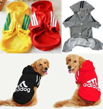 Adidog Abbigliamento per Cani Maglione Felpa con Cappuccio Giacca Outfit per Animali Domestici Cani Cuccioli